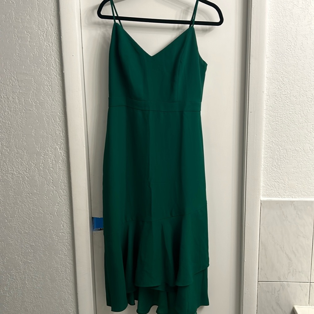 Banana republic Kelly Green dress
